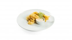 Calamari pane si cartofi prajiti image