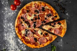 Pizza rustică blat cheesy 32 cm image