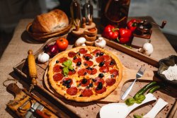 Pizza Vulcano image