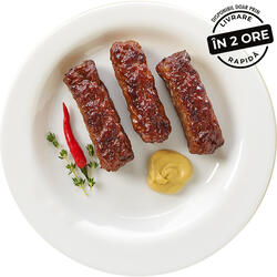 Gusturi romanesti, Mici rotisati din carne de vita si porc, bucata 35g