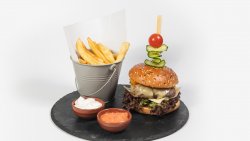 G-stacked burger image