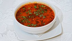Ciorbă de fasole cu costiță afumată image