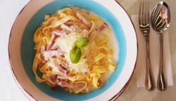 Tagliatelle carbonara image