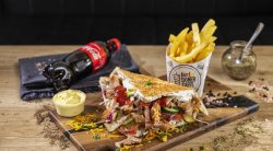 Meniu Doner Kebab Porc image