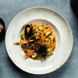 Risotto cu fructe de mare image