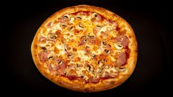 Pizza Prosciutto e funghi 45 cm image
