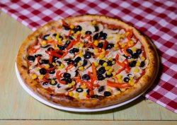 Pizza vegetariana image