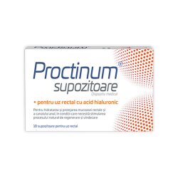 Proctinum supozitoare cu acid hialuronic pentru hemoroizi, 10..