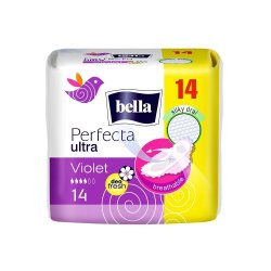 Absorbante Perfecta Ultra Violet Bella, 14 bucăți, Tzmo Sa
