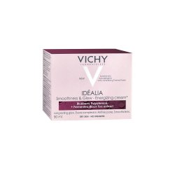 Cremă energizantă cu efect de netezire și iluminare pentru tenul normal mixt Idealia, 50 ml, Vichy