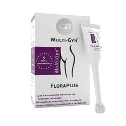 Flora Plus Multi-Gyn împotriva candidozei, 5 tuburi, Bioclin