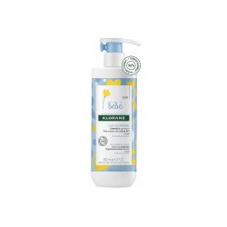 Lapte hidratant de masaj pentru copii, 500 ml, Klorane Bebe