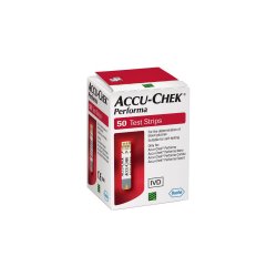 Teste glucometru - Accu-Chek Performa, 50 bucati, Roche