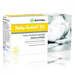 Baby Guard D3, 40 capsule, Evital