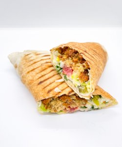 Falafel sandwich mare image
