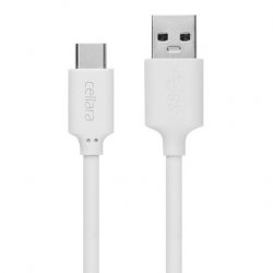 Cablu De Date Cellara Type C 2m - Alb