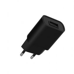 Încărcător rețea Mobiama 1a cu cablu detasabil Micro Usb Cablu 1m - Negru