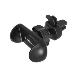 Suport auto telefon mobiama cu prindere pentru grila de ventilație - negru