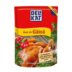 Delikat Bază Manc.Gust Găină 400 g