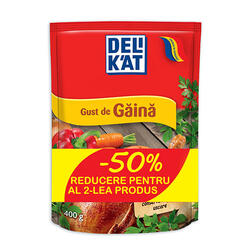 Delikat Găină 400G (1+1)-25%