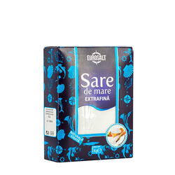 Eurosalt Sare De Mare Extrafină Cutie 1Kg