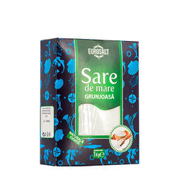 Eurosalt Sare De Mare Gema,Cutie 1Kg