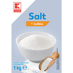 Klc Sare De Masă Cu Iod 1Kg