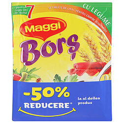 Maggi Borș Legume 70G (1+1)-25%