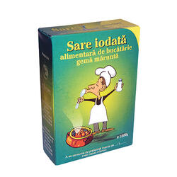 Salrom Sare Iodată Gema Măruntă 1Kg