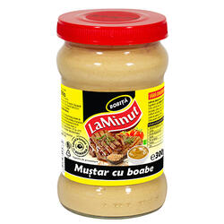 La Minut Muștar Cu Bobite 300G