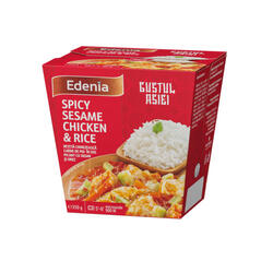 Edenia Pui Spicy Sesame Cu Orez 350 g