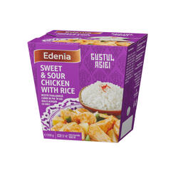 Edenia Pui Sweet & Sour Cu Orez 350 g