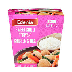 Edenia Pui Teriyaki Cu Orez 350 g