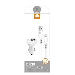 Încărcător Auto 2 x USB Iphone 5/6/7/8/X