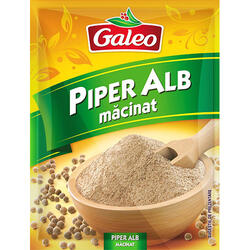 Galeo Piper Alb Măcinat 15G
