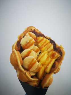 Nutella, Banana & Pineapple image