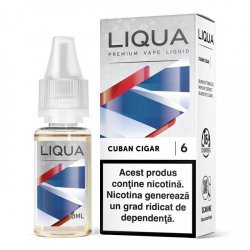 Liqua 10ml Cuban Cigar Elements 06mg/ml