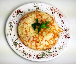 Pirinc pilav - orez alb image