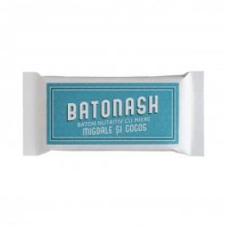 Batonash - BATON NUTRITIV CU MIERE - MIGDALE SI COCOS 50G
