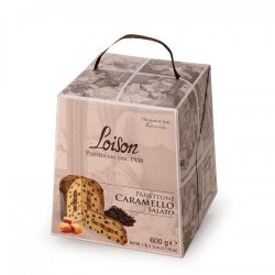Loison - Panettone Artizanal cu Ciocolata si Crema de Caramel Sarat 600g