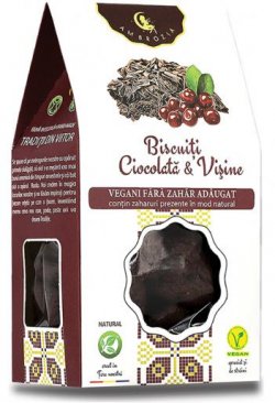 Ambrozia - BISCUIȚI CIOCOLATA SI VISINE - 150G