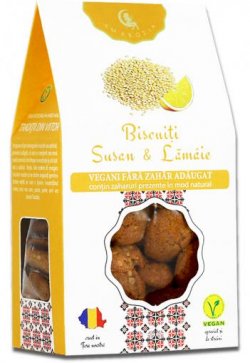 Ambrozia - BISCUIȚI SUSAN SI LAMAIE - 150G