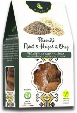 Ambrozia - BISCUIȚI NAUT, HRISCA SI OREZ - 150G