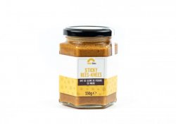 Sunday Bites - Sticky Bees-Knees – Unt de alune de pădure cu miere de salcâm 250g