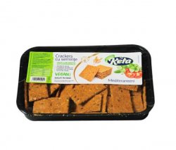 Keta - CRACKERS MEDITERANEENI CU ROSII SI BUSUIOC 200 g
