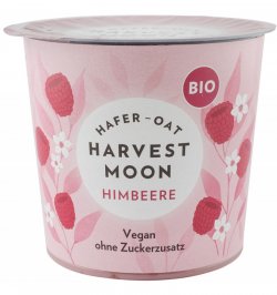 Harvest Moon – BIO PREPARAT FERMENTAT DIN BAUTURA OVĂZ CU ZMEURA FĂRĂ ZAHĂR 275 GR
