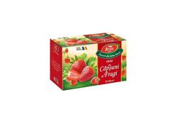 Fares Ceai Aromfruct Capsuni Si Fragi 20 Plicuri