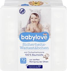 Babylove Betisoare Urechi 72Buc