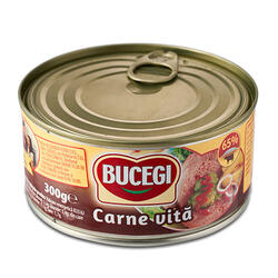 Bucegi Carne Vită 65%,Eo, 300G