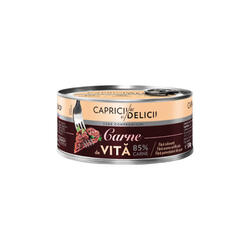 Capricii Și Delicii Carne Vită 85% 300G